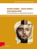 Gender Studies – Queer Studies – Intersektionalität: Eine Zwischenbilanz aus mediävistischer Perspektive