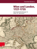Wien und London, 1727–1735: Internationale Beziehungen im frühen 18. Jahrhundert
