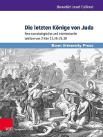 Die letzten Könige von Juda: Eine narratologische und intertextuelle Lektüre von 2 Kön 23,30–25,30