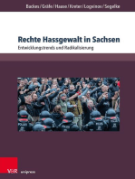 Rechte Hassgewalt in Sachsen: Entwicklungstrends und Radikalisierung