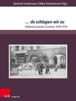 … da schlagen wir zu: Politische Gewalt in Sachsen 1930–1935