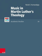 Music in Martin Luther's Theology