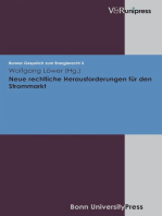 Neue rechtliche Herausforderungen für den Strommarkt: Bonner Gespräch zum Energierecht, Band 3. E-BOOK