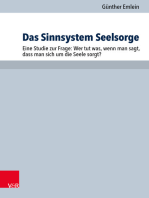 Das Sinnsystem Seelsorge: Eine Studie zur Frage: Wer tut was, wenn man sagt, dass man sich um die Seele sorgt?