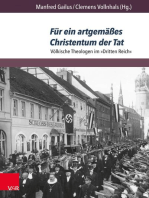 Für ein artgemäßes Christentum der Tat: Völkische Theologen im »Dritten Reich«