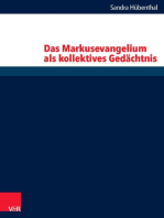 Das Markusevangelium als kollektives Gedächtnis