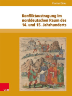 Konfliktaustragung im norddeutschen Raum des 14. und 15. Jahrhunderts: Untersuchungen zu Fehdewesen und Tagfahrt