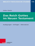 Das Reich Gottes im Neuen Testament: Auslegungen – Anfragen – Alternativen