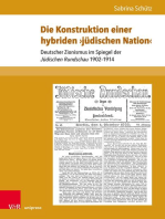 Die Konstruktion einer hybriden ›jüdischen Nation‹: Deutscher Zionismus im Spiegel der Jüdischen Rundschau 1902–1914