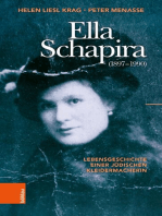 Ella Schapira (1897–1990): Lebensgeschichte einer jüdischen Kleidermacherin