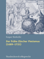 Der frühe Zürcher Pietismus (1689–1721): Der soziale Hintergrund und die Denk- und Lebenswelten im Spiegel der Bibliothek Johann Heinrich Lochers (1648–1718)