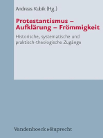 Protestantismus – Aufklärung – Frömmigkeit: Historische, systematische und praktisch-theologische Zugänge