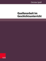 Quellenarbeit im Geschichtsunterricht: Die empirische Rekonstruktion von Kompetenzerwerb im Umgang mit Quellen