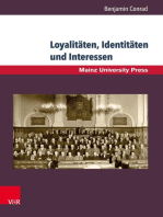 Loyalitäten, Identitäten und Interessen: Deutsche Parlamentarier im Lettland und Polen der Zwischenkriegszeit