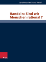 Handeln: Sind wir Menschen rational?