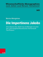 Die Impertinenz Jakobs: Eine relecture der Jakob-Esau-Erzählungen vor einer text- und metapherntheoretischen Hermeneutik Paul Ricoeurs