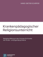 Krankenpädagogischer Religionsunterricht: Religiöse Bildung in den Schulen für Kranke der Kinder- und Jugendpsychiatrie