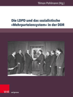 Die LDPD und das sozialistische »Mehrparteiensystem« in der DDR