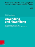 Zuwendung und Abwendung: Studien zur Reziprozität des JHWH/Israel-Verhältnisses im Hoseabuch