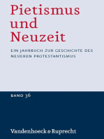 Pietismus und Neuzeit Band 36 – 2010: Ein Jahrbuch zur Geschichte des neueren Protestantismus