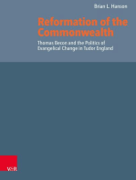 Reformation of the Commonwealth: Thomas Becon and the Politics of Evangelical Change in Tudor England