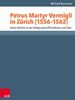Petrus Martyr Vermigli in Zürich (1556–1562)
