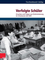 Verfolgte Schüler: Ursachen und Folgen von Diskriminierung im Schulwesen der DDR