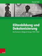 Elitenbildung und Dekolonisierung: Die Évolués in Belgisch-Kongo 1944–1960