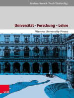 Universität – Forschung – Lehre