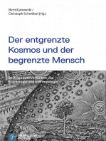 Der entgrenzte Kosmos und der begrenzte Mensch: Beiträge zum Verhältnis von Kosmologie und Anthropologie