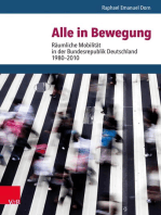 Alle in Bewegung: Räumliche Mobilität in der Bundesrepublik Deutschland 1980–2010