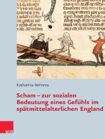 Scham – zur sozialen Bedeutung eines Gefühls im spätmittelalterlichen England