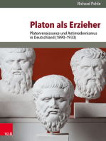 Platon als Erzieher: Platonrenaissance und Antimodernismus in Deutschland (1890–1933)