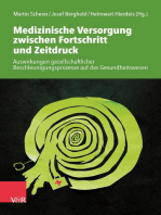 Medizinische Versorgung zwischen Fortschritt und Zeitdruck: Auswirkungen gesellschaftlicher Beschleunigungsprozesse auf das Gesundheitswesen