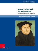 Martin Luther und die Reformation: Traditionen, Kontexte, Umbrüche
