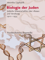 Biologie der Juden: Jüdische Wissenschaftler über »Rasse« und Vererbung 1900–1935