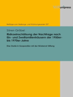 Risikoeinschätzung der Nachfrage nach Ein- und Zweifamilienhäusern der 1950er- bis 1970er-Jahre