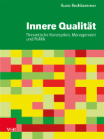 Innere Qualität: Theoretische Konzeption, Management und Politik
