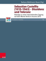 Sebastian Castellio (1515–1563) – Dissidenz und Toleranz