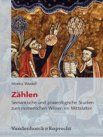 Zählen: Semantische und praxeologische Studien zum numerischen Wissen im Mittelalter