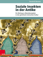 Soziale Insekten in der Antike: Ein Beitrag zu Naturkonzepten in der griechisch-römischen Kultur