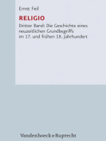 Religio: Dritter Band: Die Geschichte eines neuzeitlichen Grundbegriffs im 17. und frühen 18. Jahrhundert