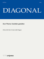 Gestalten gestalten: . DIAGONAL, Jg. 2015