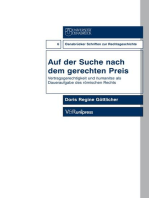 Auf der Suche nach dem gerechten Preis: Vertragsgerechtigkeit und humanitas als Daueraufgabe des römischen Rechts. E-BOOK