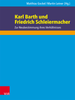 Karl Barth und Friedrich Schleiermacher: Zur Neubestimmung ihres Verhältnisses
