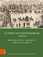 Luther auf der Wartburg 1521/22: Bibelübersetzung – Bibeldruck – Wirkungsgeschichte