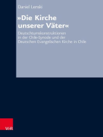 "Die Kirche unserer Väter": Deutschtumskonstruktionen in der Chile-Synode und der Deutschen Evangelischen Kirche in Chile