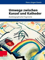 Umwege zwischen Kanzel und Katheder: Autobiographische Fragmente