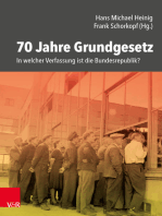 70 Jahre Grundgesetz: In welcher Verfassung ist die Bundesrepublik?