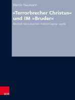 "Terrorbrecher Christus" und IM "Bruder": Bischof Hans-Joachim Fränkel (1909-1996)